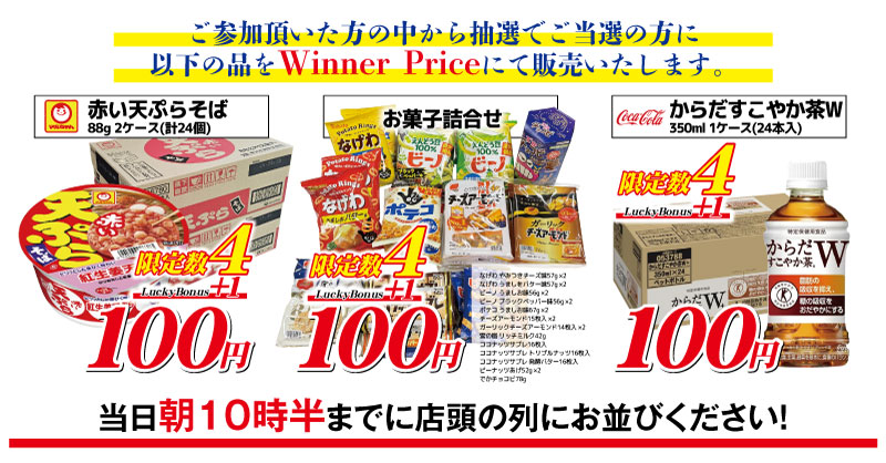 メガマックスの宝くじ