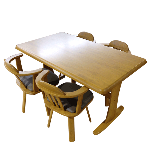 ダイニング5点セット ラクサス135