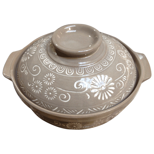 雪美島 深型鍋 9号