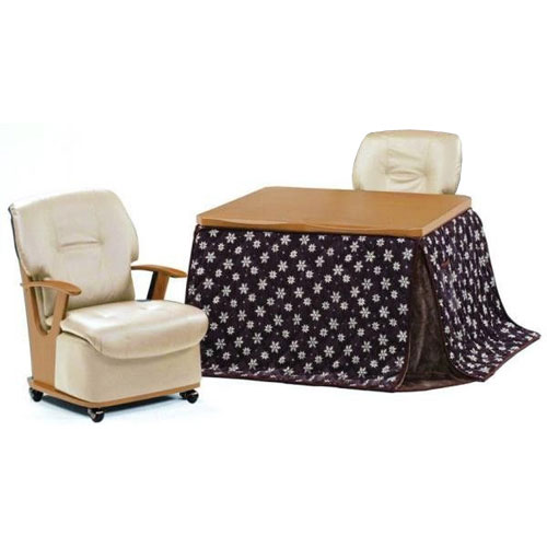 ダイニングこたつ4点 センチュリー ザラク