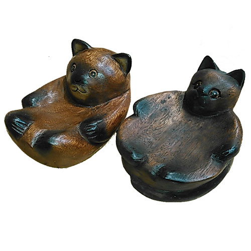 木製トレイ 熊 猫