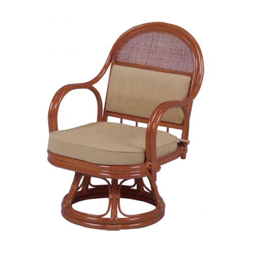 ラタン回転座椅子 RZ-590H