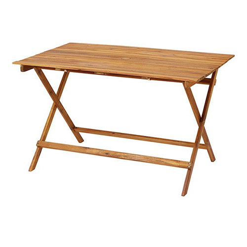 ルーニ木製ガーデンテーブル120 82-672