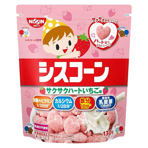 シスコーン さくさくハートいちご