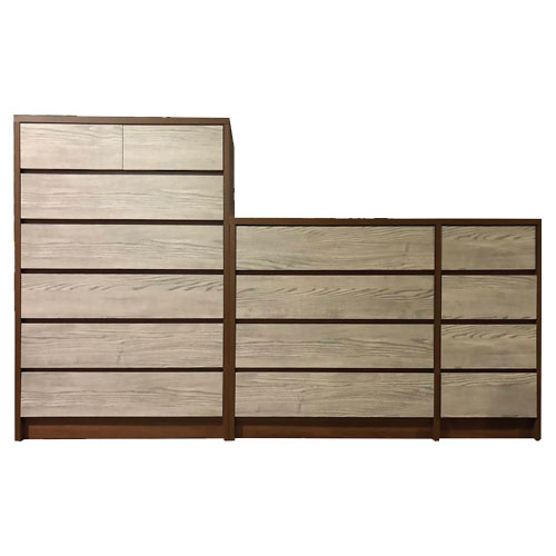 バカラ2 80ハイチェスト・120ローチェスト