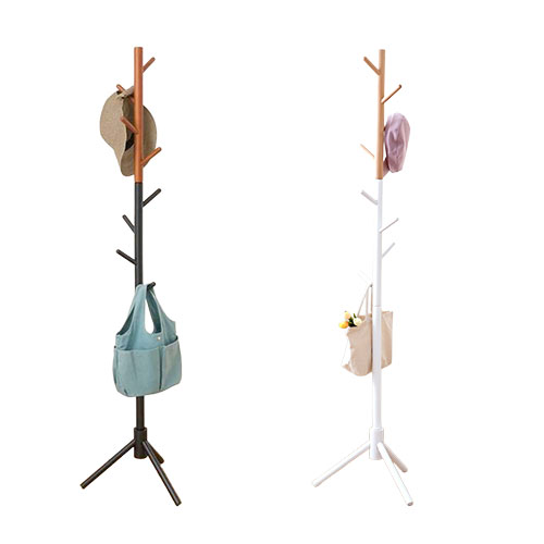 木製ポールハンガー